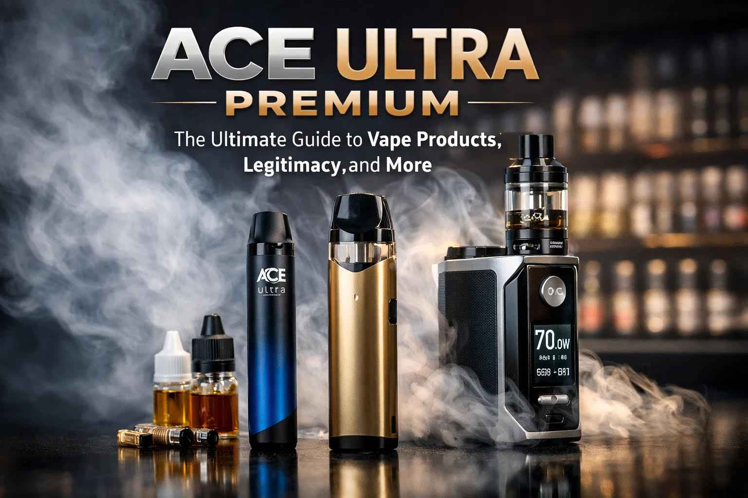 Ace Ultra Premium: The Ultimate Guide to Vape Products, Legitimacy, and More