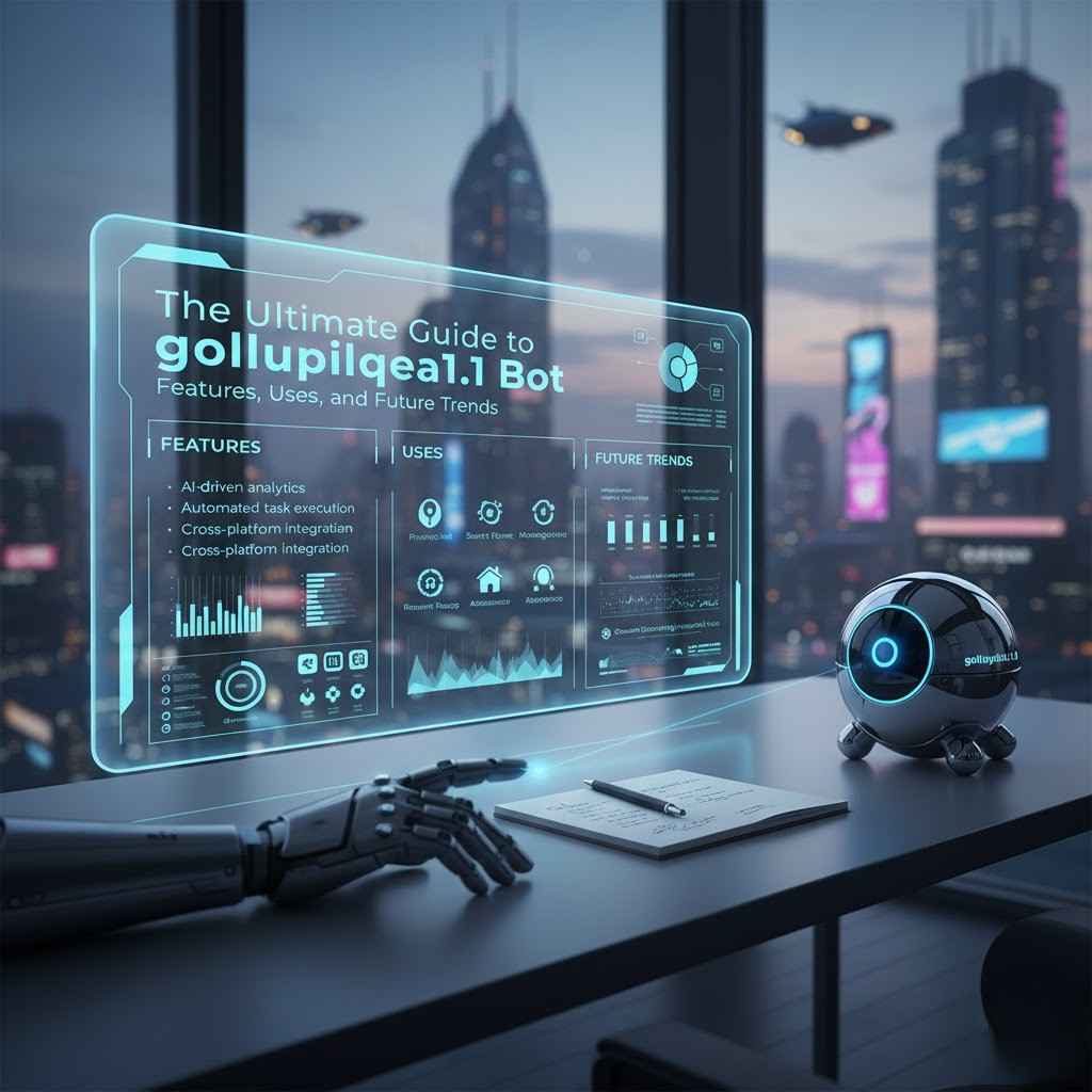 The Ultimate Guide to gollupilqea1.1 Bot: Features, Uses, and Future Trends